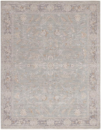 Nourison Home Infinite  Blue Ivory  Traditional