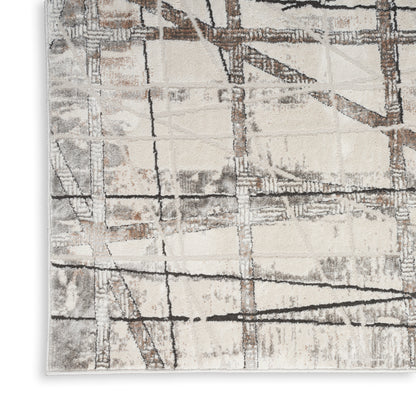 Nourison Home Desire  Grey Silver  Contemporary