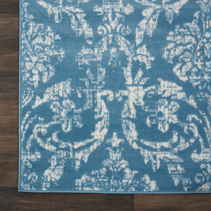 Nourison Home Jubilant  Blue  Transitional