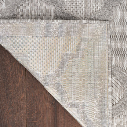 Nourison Home Easy Care  Silver Grey  Contemporary