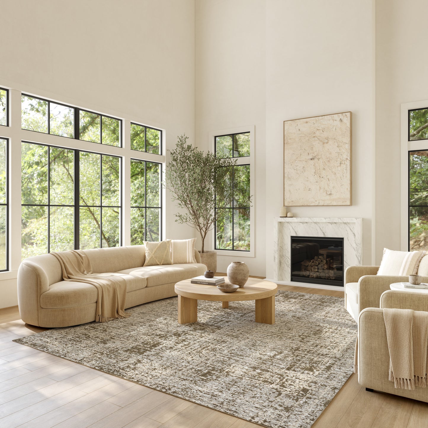 Nourison Home Soft Structure  Mocha  Contemporary
