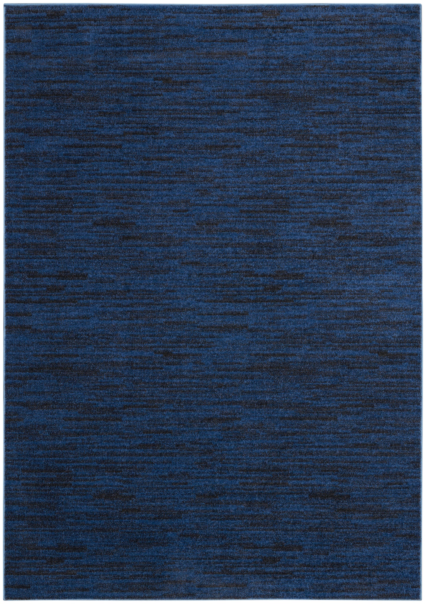 Nourison Home Nourison Essentials NRE01 Midnight Blue Contemporary Power-loomed Rug