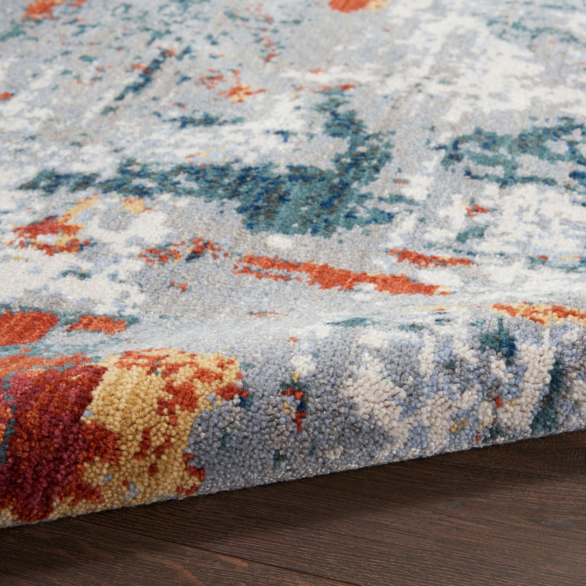 Nourison Home Artworks  Slate Brick  Contemporary