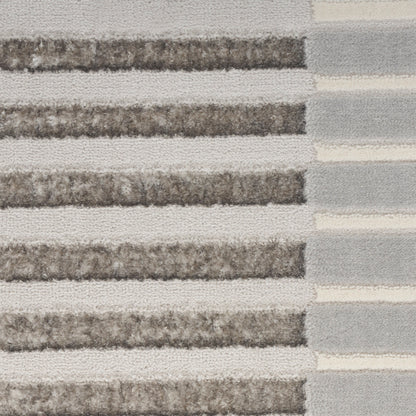 Nourison Home Splash  Silver Grey  Contemporary