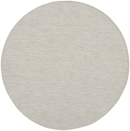 Nourison Home Positano POS01 Light Grey Contemporary Power-loomed Rug