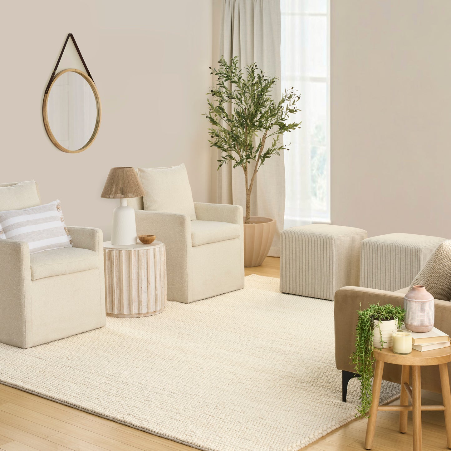 DKNY Pure Knots  Ivory  Contemporary