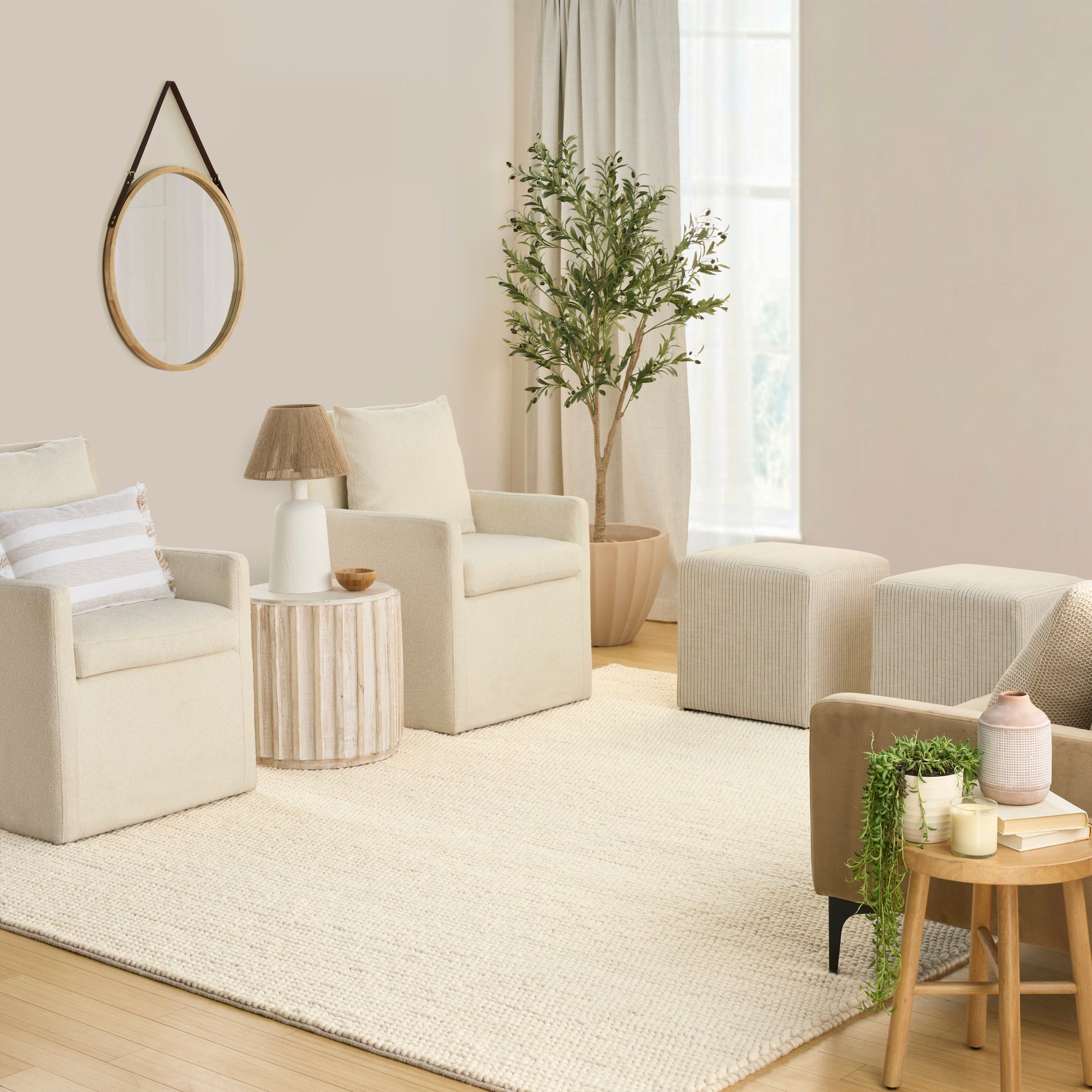 DKNY Pure Knots  Ivory  Contemporary
