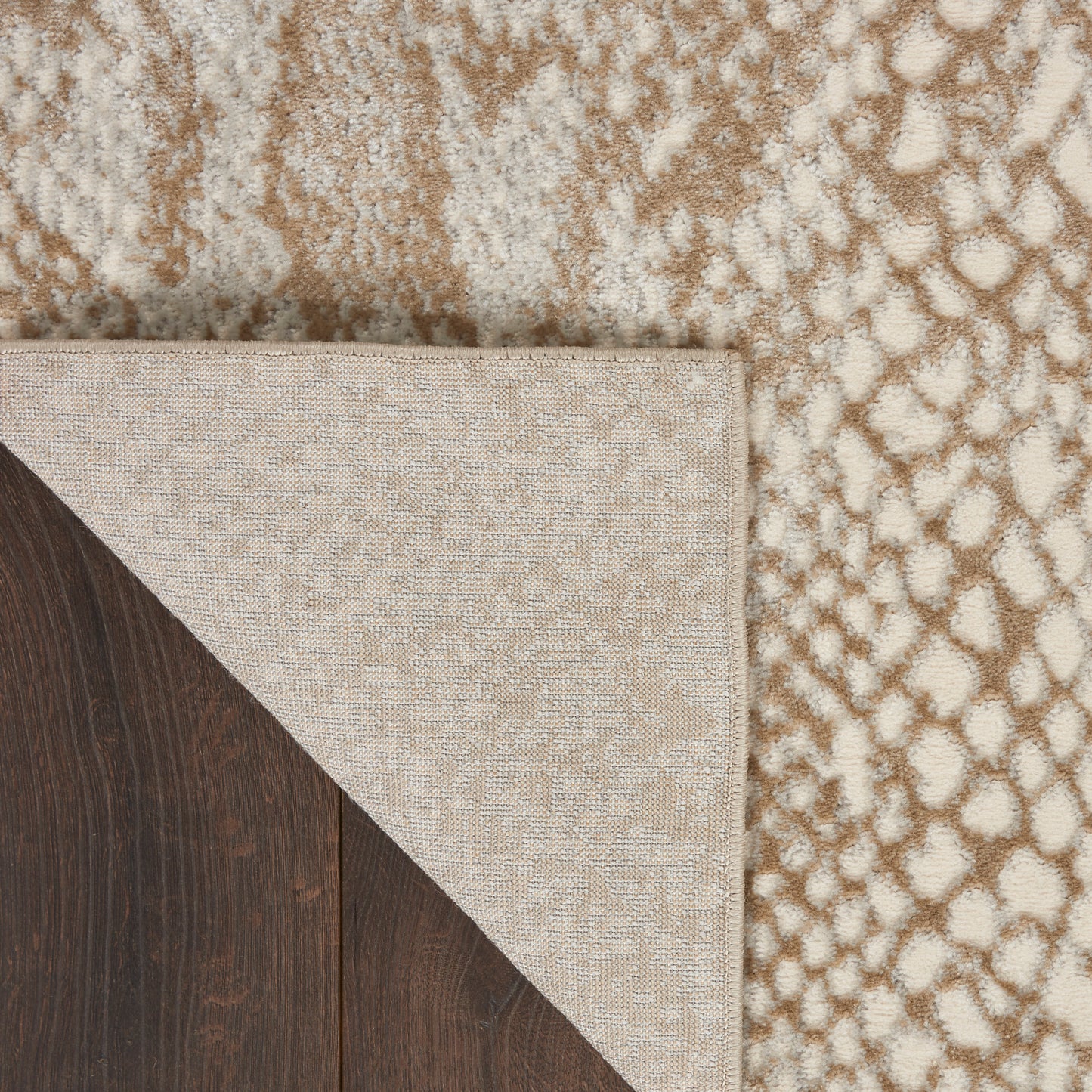 Nourison Home Solace  Ivory Beige  Contemporary