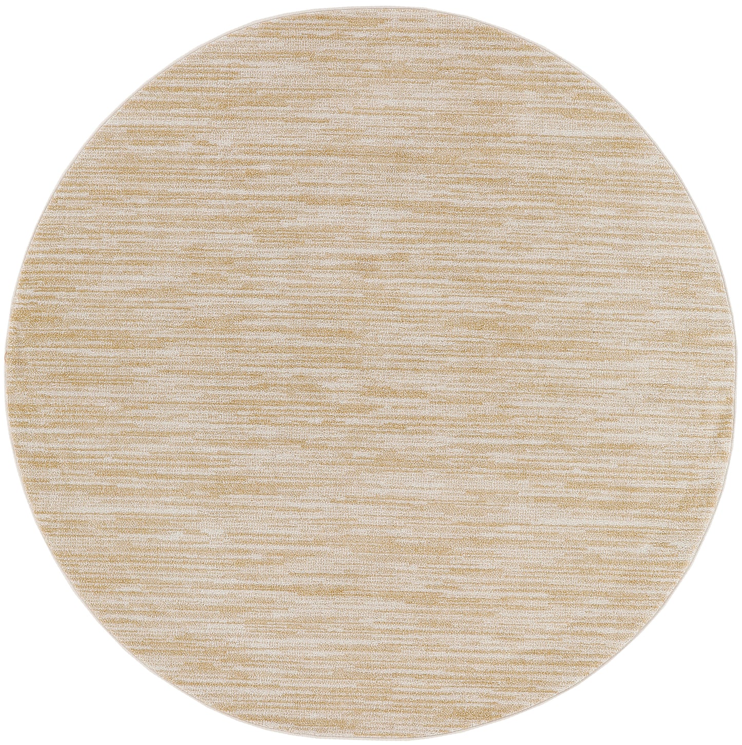 Nourison Home Nourison Essentials NRE01 Ivory Gold Contemporary Power-loomed Rug