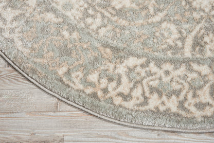 Nourison Home Euphoria  Grey  Traditional