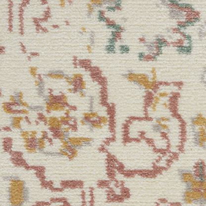 Nourison Home Twilight  Ivory Multicolor  Transitional