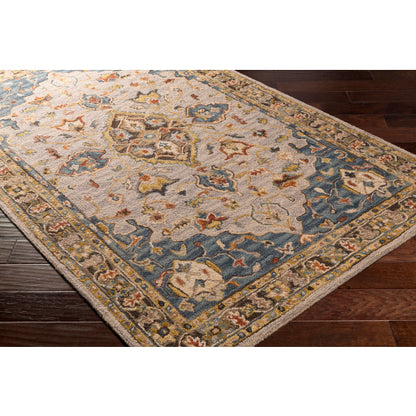 Surya Artemis AES-2301 Deep Teal Traditional Tufted Rug