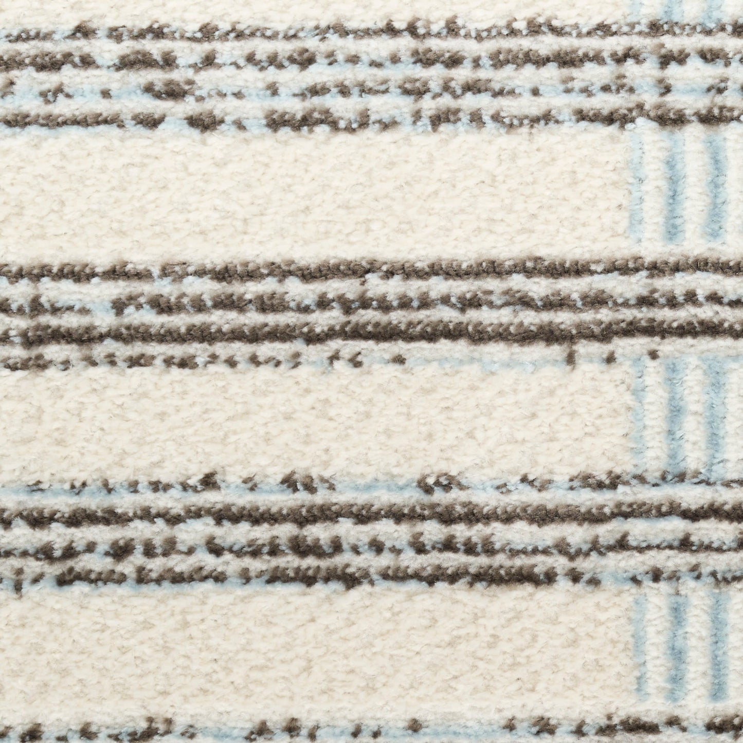 Nourison Home Nordic  Ivory Blue  Contemporary