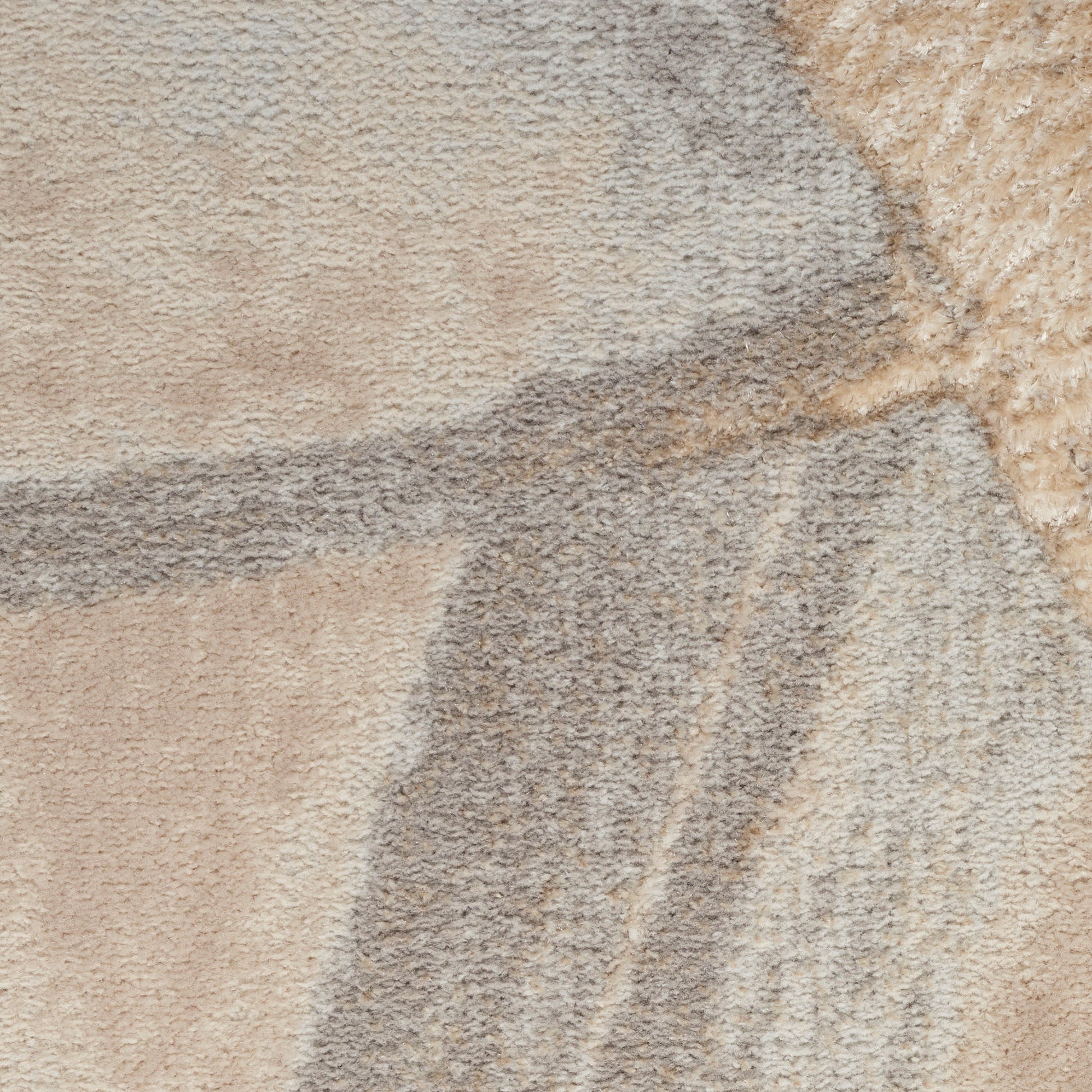 Nourison Home Splash  Beige Grey  Contemporary