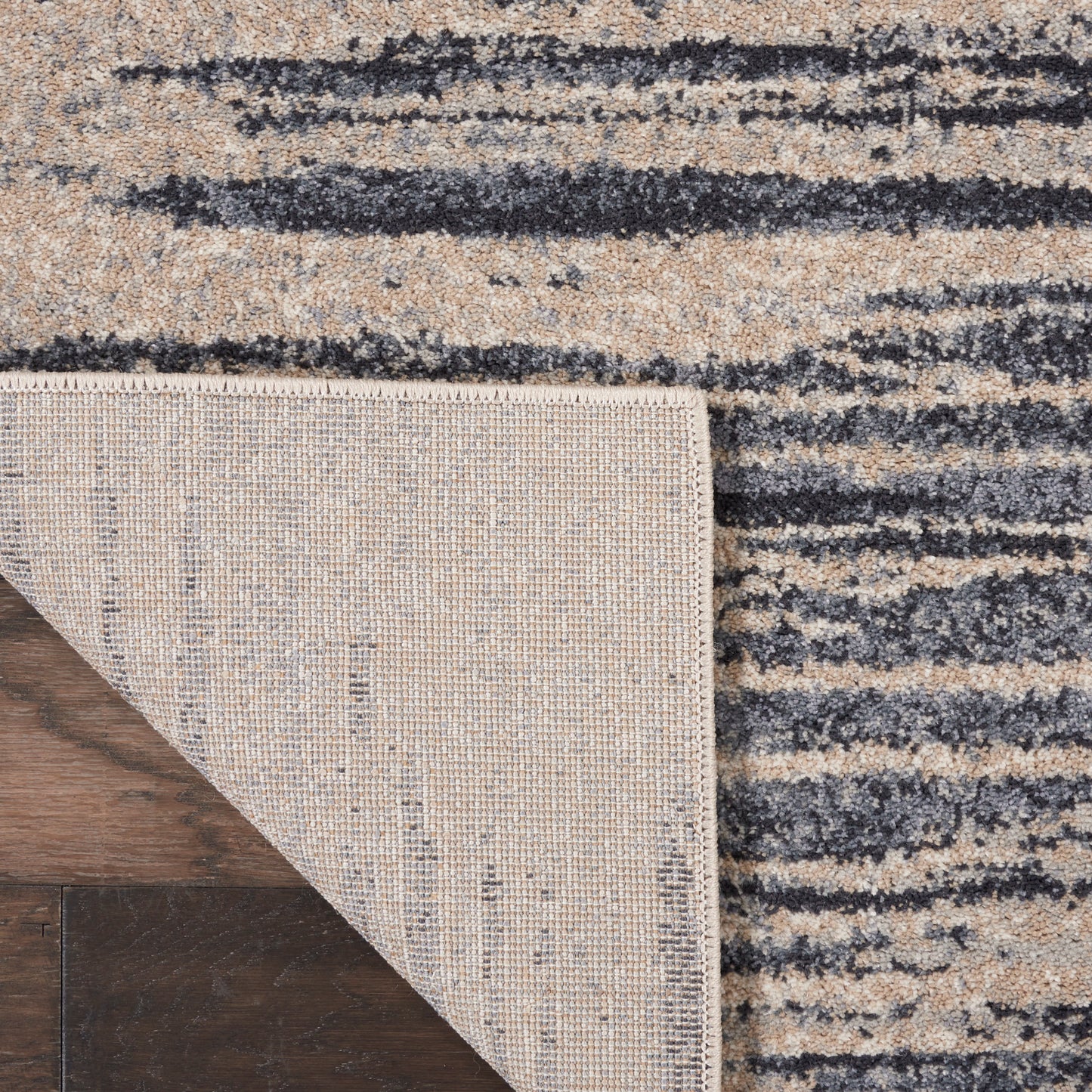 Nourison Home Moroccan Celebration  Blue Beige  Contemporary