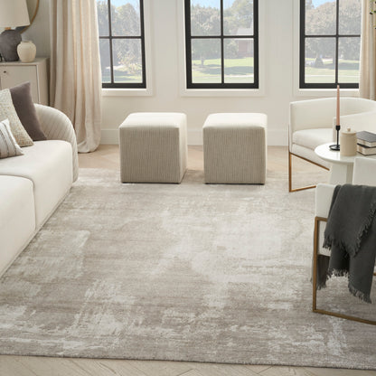 Nourison Home Harmony  Silver Grey  Contemporary