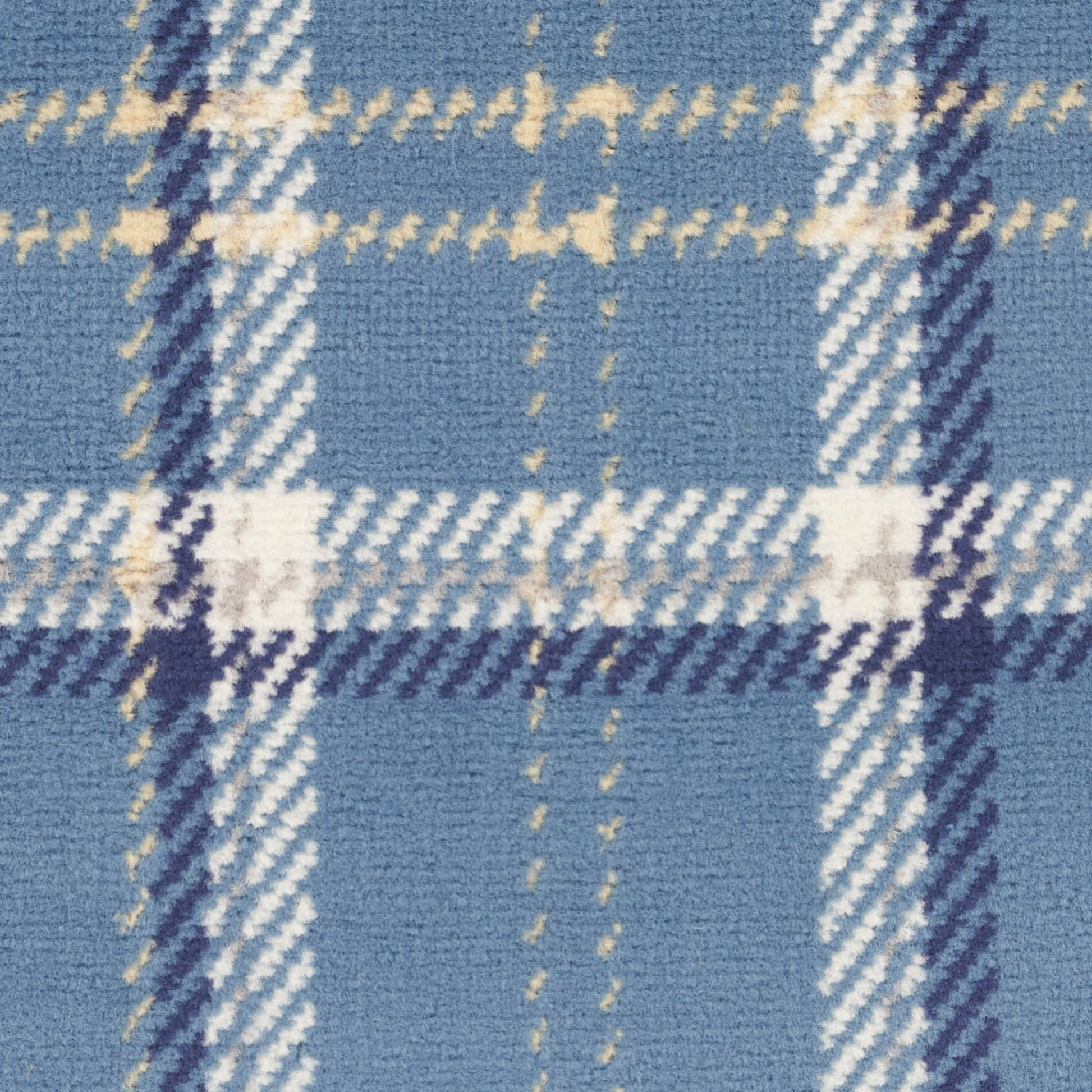 Nourison Home Grafix  Blue  Contemporary