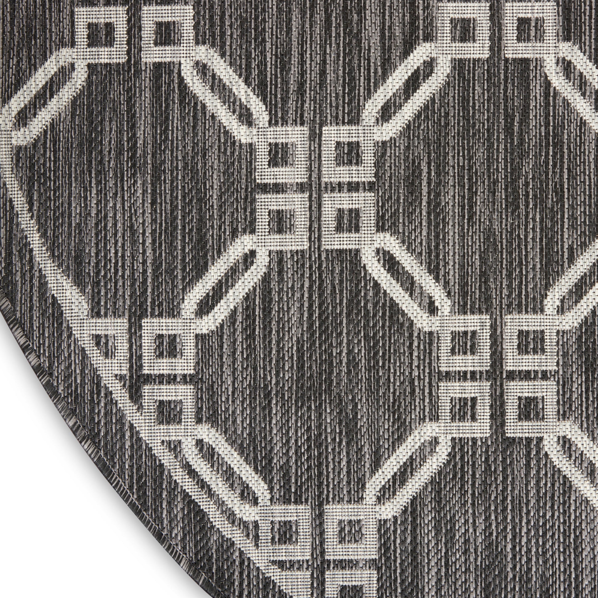 Nourison Home Country Side  Charcoal  Transitional