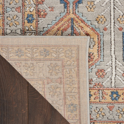 Nourison Home Quarry  Grey Multicolor  Contemporary