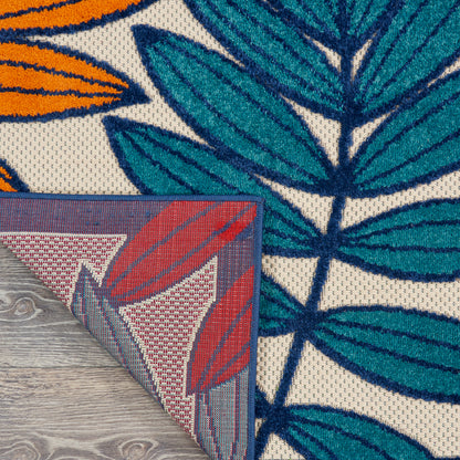 Nourison Home Aloha  Multicolor  Contemporary