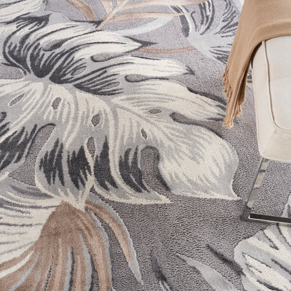 Nourison Home Seaside  Grey  Contemporary