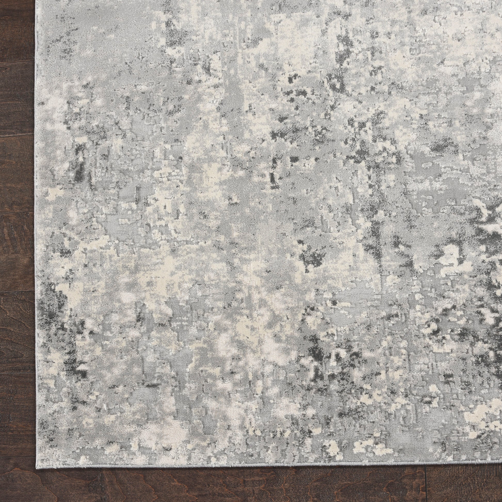 Nourison Home Rustic Textures  Grey Beige  Contemporary