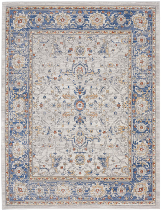 Nourison Home Series 4  Cream Blue  Traditional
