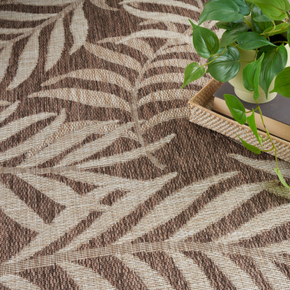 Nourison Home Garden Oasis  Mocha  Contemporary
