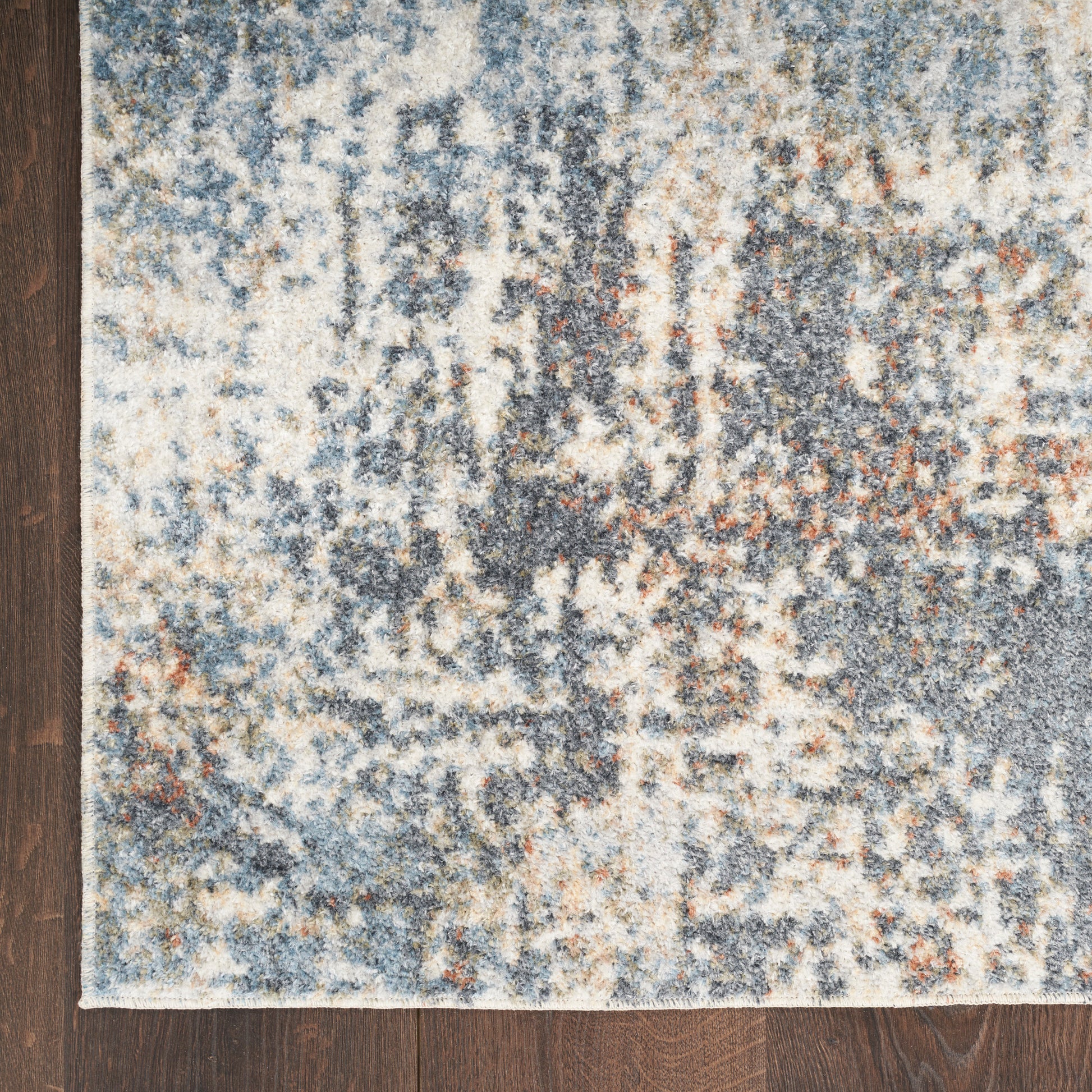 Nourison Home Astra Machine Washable  Multicolor  Contemporary