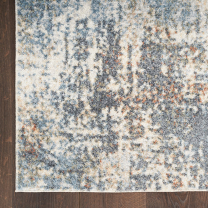 Nourison Home Astra Machine Washable  Multicolor  Contemporary