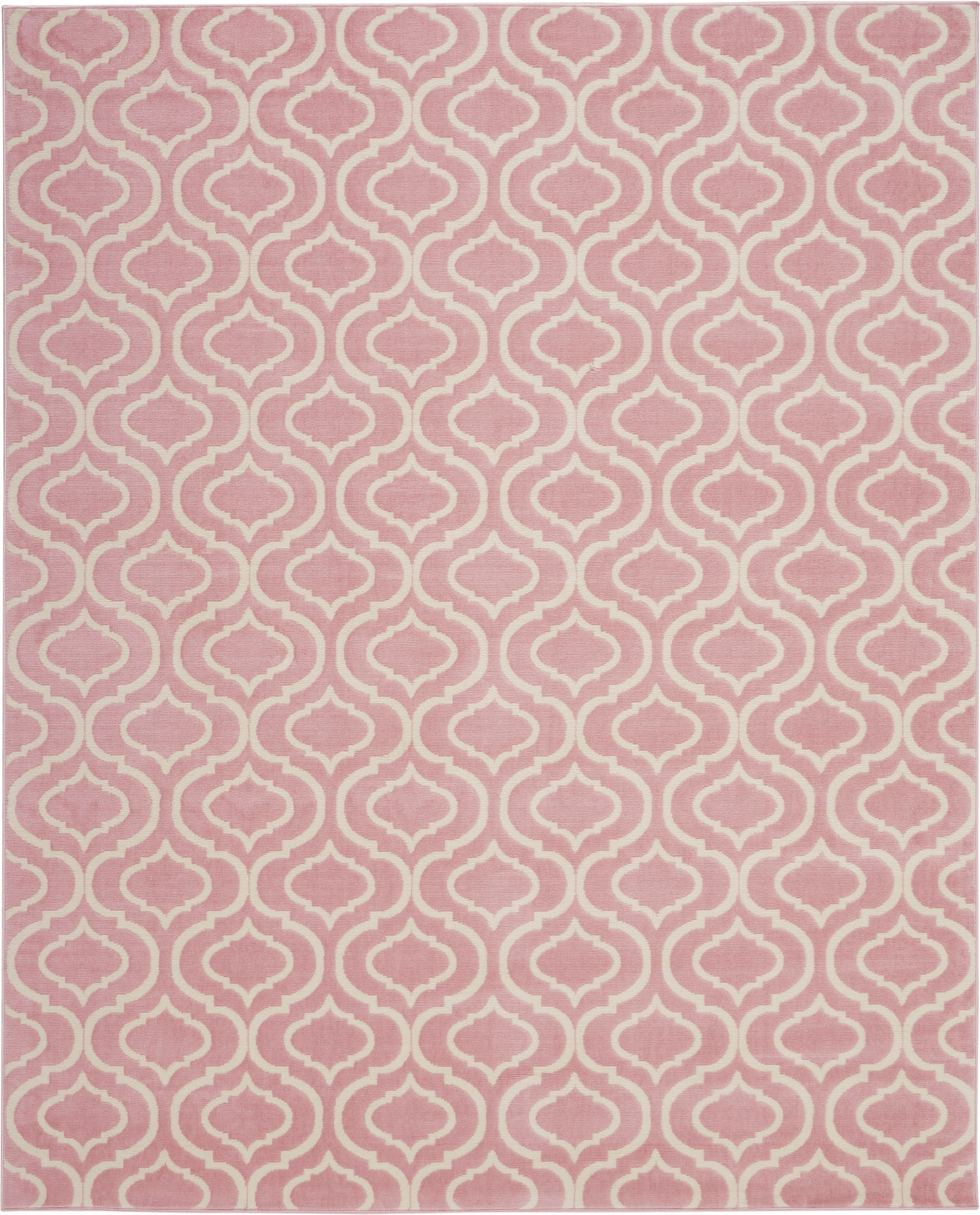 Nourison Home Jubilant JUB19 Pink Transitional Power-loomed Rug