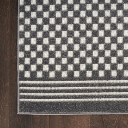 Nourison Home Care Free  Grey  Contemporary