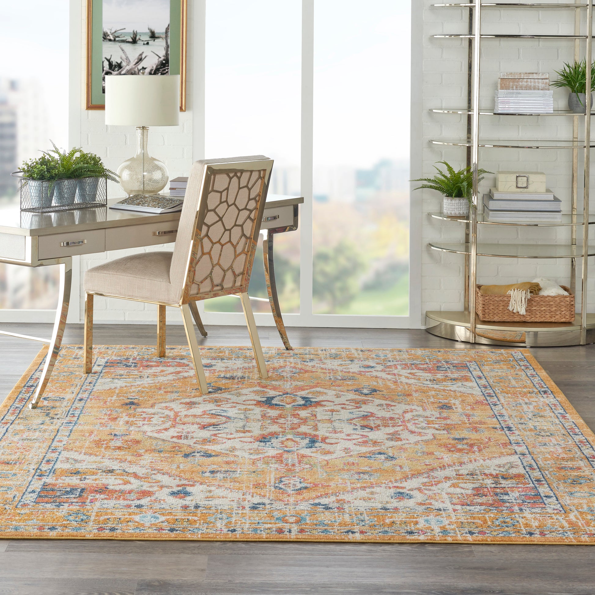 Nourison Home Passion  Ivory Yellow  Transitional