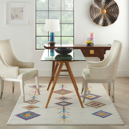 Nourison Home Passion  Ivory Multicolor  Transitional