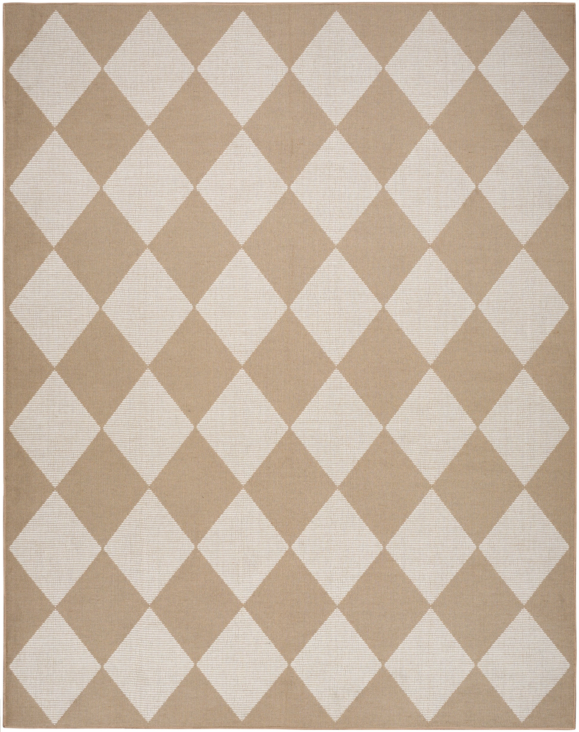 Nourison Home Washable Modern Jute  Natural Ivory  Contemporary