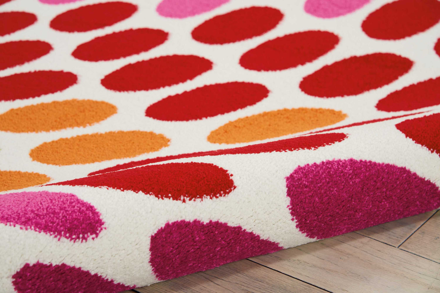 Nourison Home Oakdale  White Multicolor  Contemporary