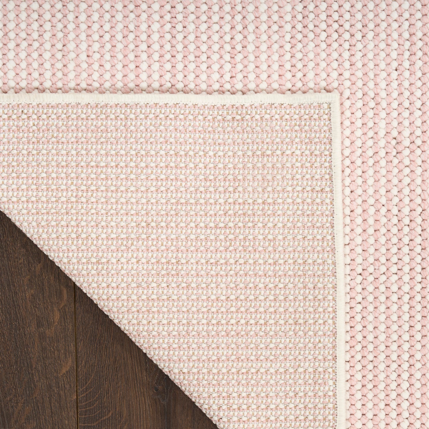 Nourison Home Natural Texture  Ivory Rose  Contemporary