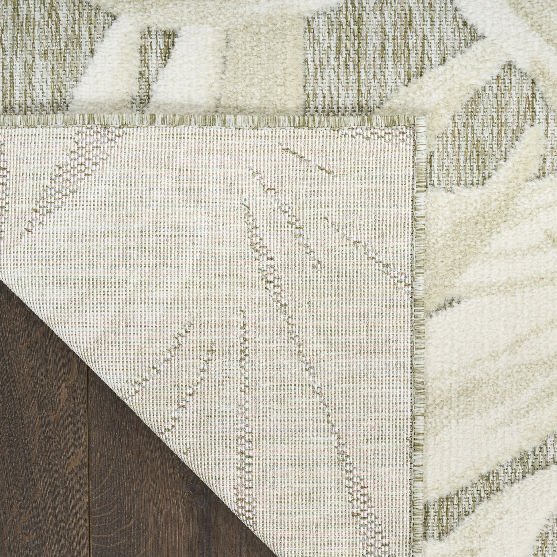 Nourison Home Aloha  Ivory Sage  Contemporary