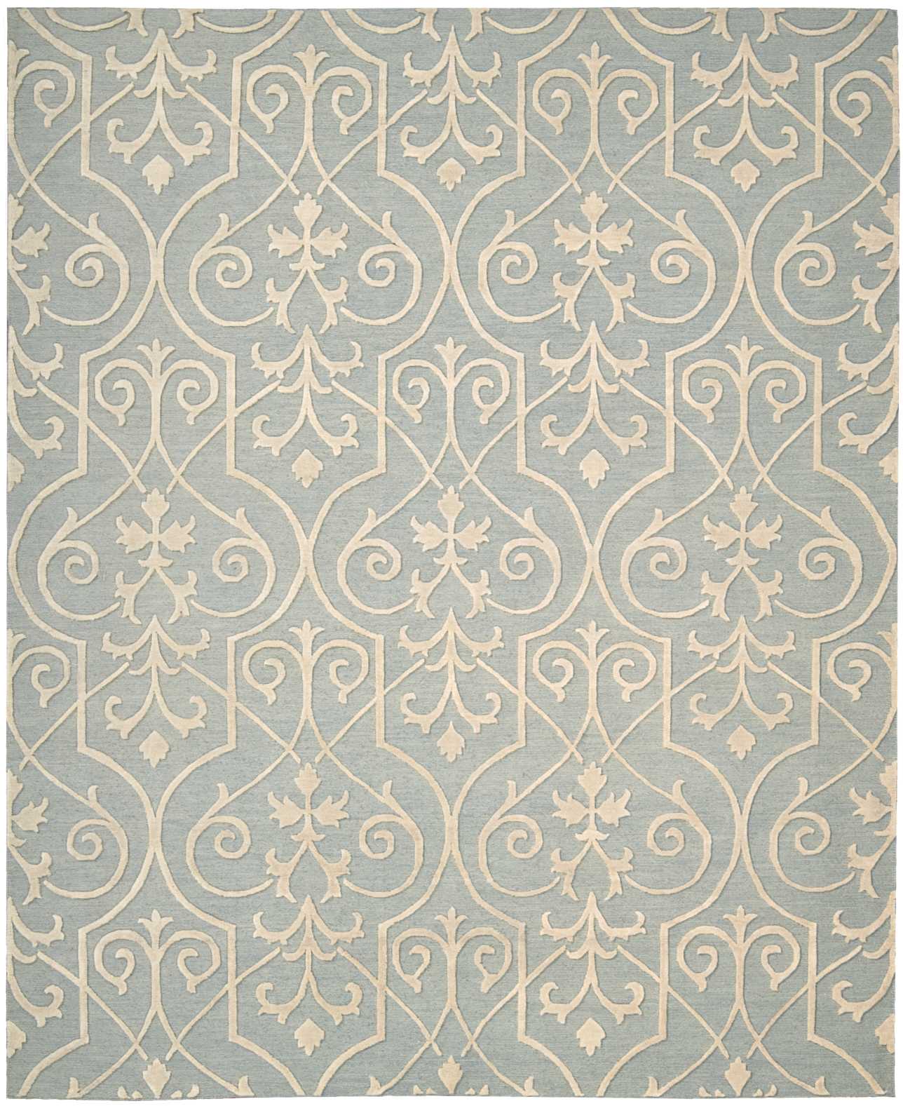 Nourison Home Ambrose  Blue  Transitional