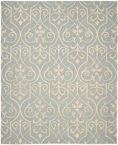 Nourison Home Ambrose  Blue  Transitional