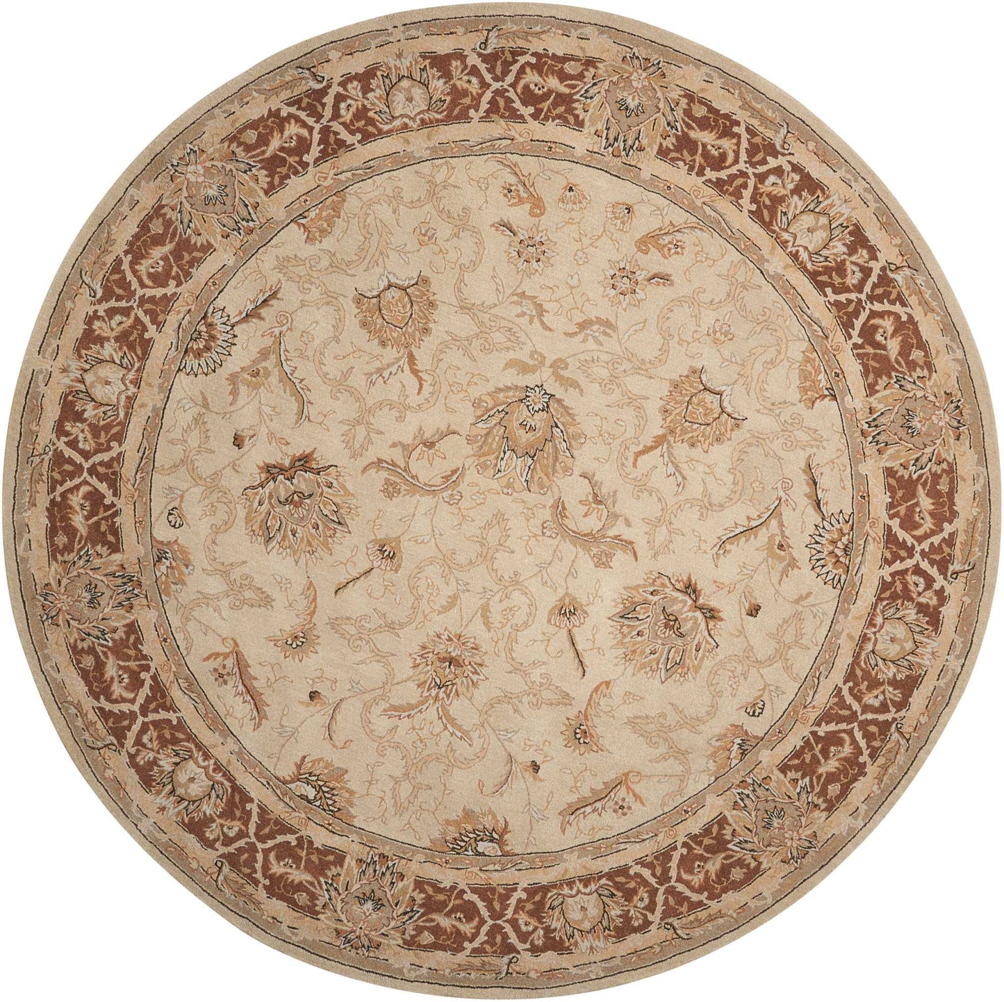 Nourison Home Heritage Hall HE27 Mist Traditional Tufted Rug