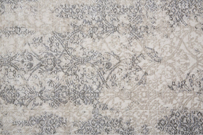 Feizy Prasad 3682F Light Gray Modern/Vintage Rug - Rugs - Feizy - Atlanta Designer Rugs