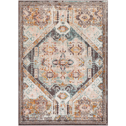 Surya Ankara AKR-2324 Sky Blue Traditional Machinemade Rug