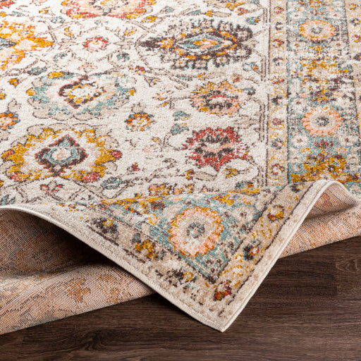 Surya Ankara AKR-2333 Mustard Traditional Machinemade Rug