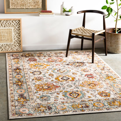 Surya Ankara AKR-2333 Mustard Traditional Machinemade Rug