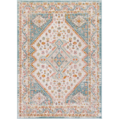 Surya Ankara AKR-2337 Sky Blue Traditional Machinemade Rug