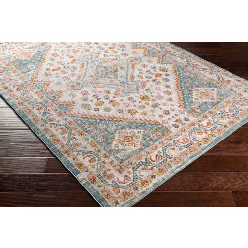Surya Ankara AKR-2337 Sky Blue Traditional Machinemade Rug