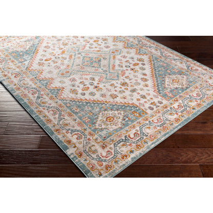 Surya Ankara AKR-2337 Sky Blue Traditional Machinemade Rug