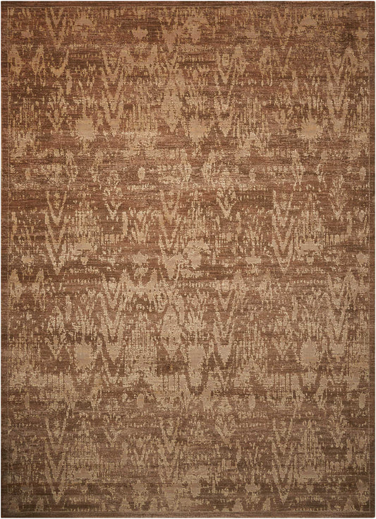 Nourison Home Silken Allure  Chocolate  Traditional