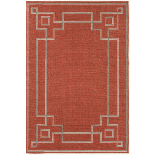 Surya Alfresco ALF-9631 Rust Cottage Machinemade Rug